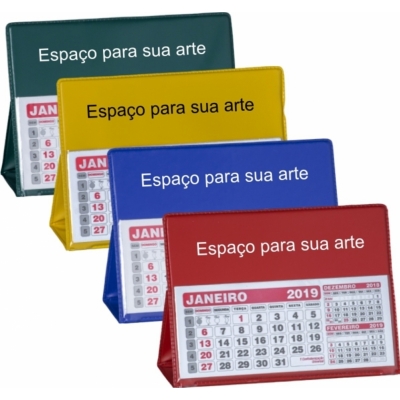 CalendÃ¡rio Comercial PVC de Mesa