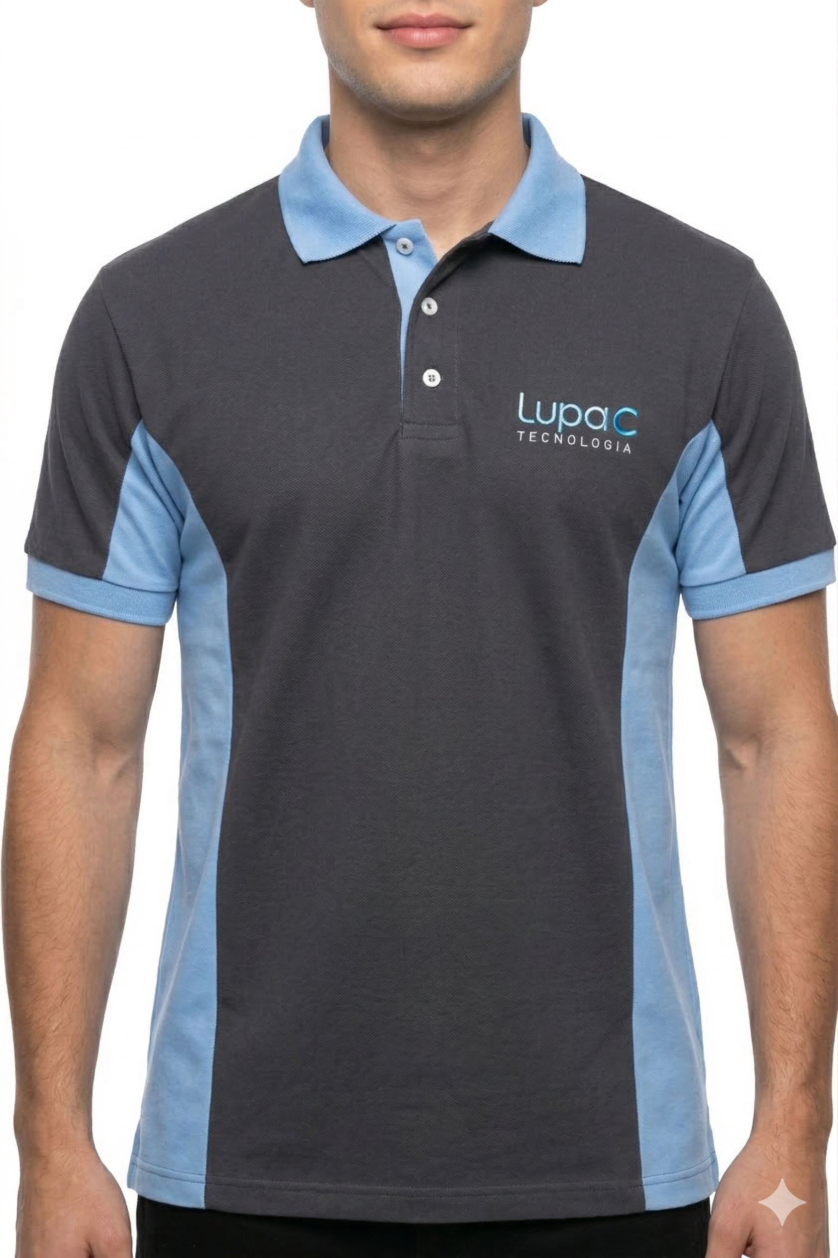 Camisa Polo BIcolor